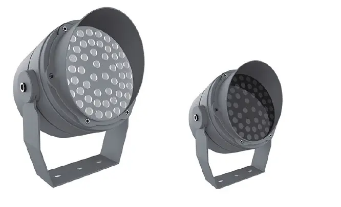 cheap exterior led flood lights factory direct supply for building facade and public corridor 2