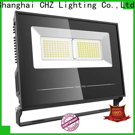 CHZ promotional motion sensor flood lights with good price for parking lot 1