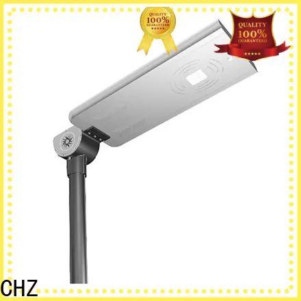 CHZ professional china solar street light price best manufacturer for school 1