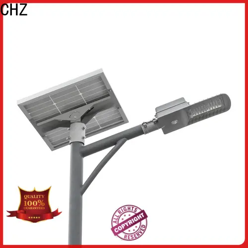CHZ latest solar powered street lights for sale supply for rural 1