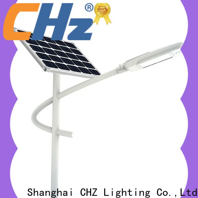 CHZ solar led light fixtures factory direct supply for yard 1
