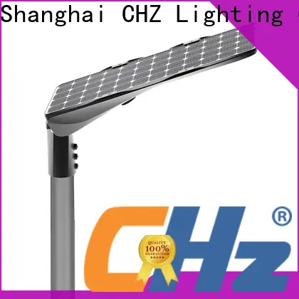 CHZ solar led street light supplier for school 1