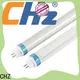 CHZ led tube light price list factory direct supply for promotion1 1