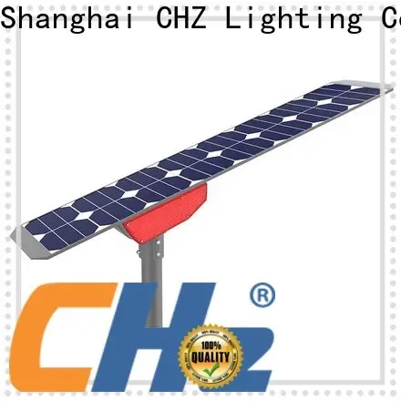 CHZ Lighting Top integrated solar street light supply for remote area 1
