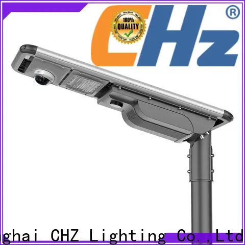 CHZ Lighting led solar pole lights supply for mountainous 1