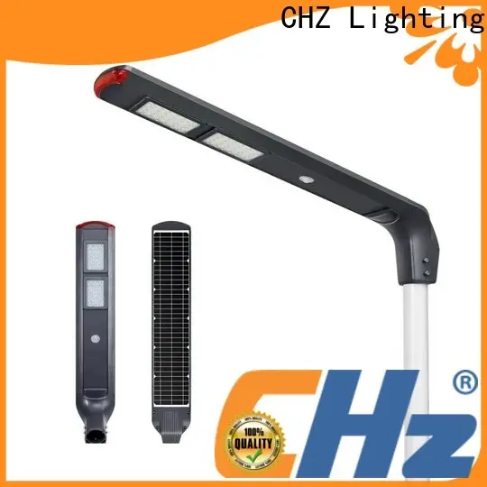 CHZ Lighting integrated solar street light manufacturer for remote area 1
