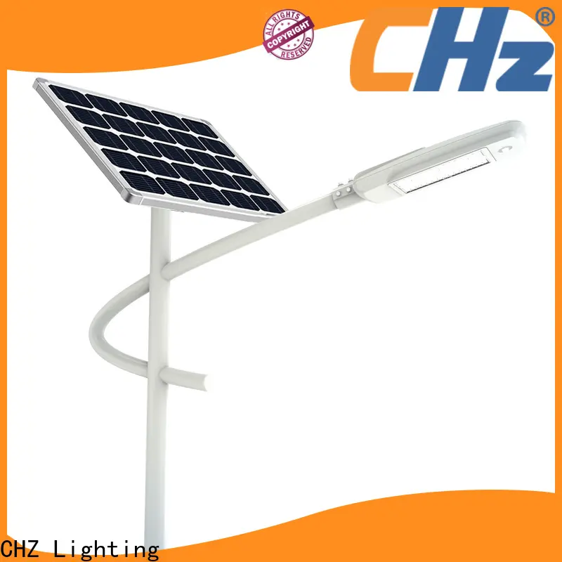 CHZ Lighting Customized semi integrated solar street light supply for promotion 1