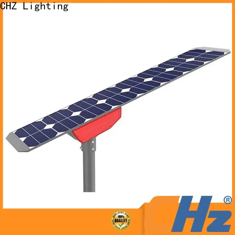 CHZ Lighting 30w solar led street light solution provider for park road 1