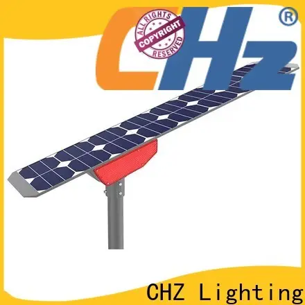 CHZ Lighting High-quality integrated solar street light maker for school 1