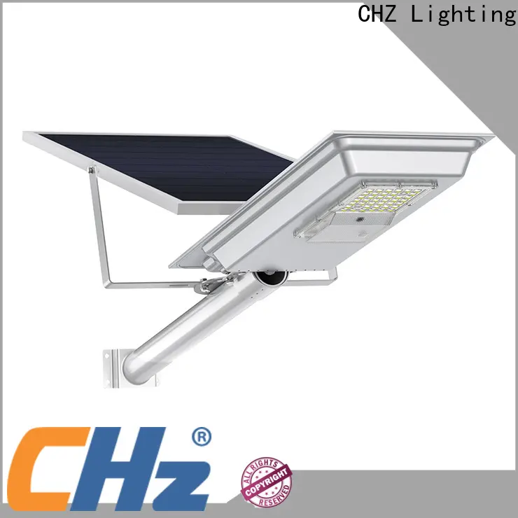 CHZ Lighting Customized solar street light integrated company for school 1
