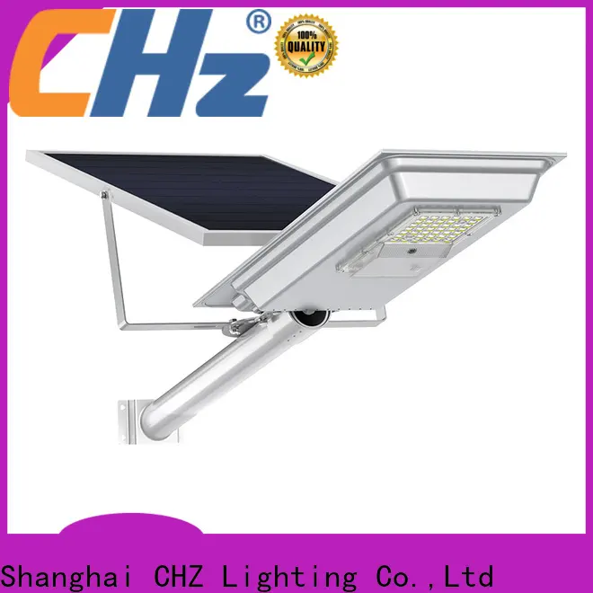 CHZ Lighting 30w solar led street light factory for remote area 1