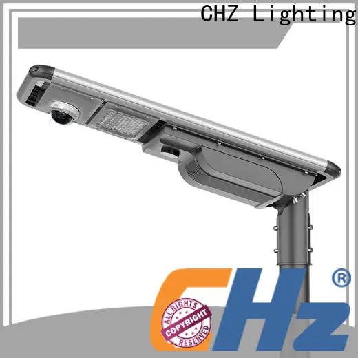 CHZ Lighting Custom solar powered street lights residential factory price bulk production 1