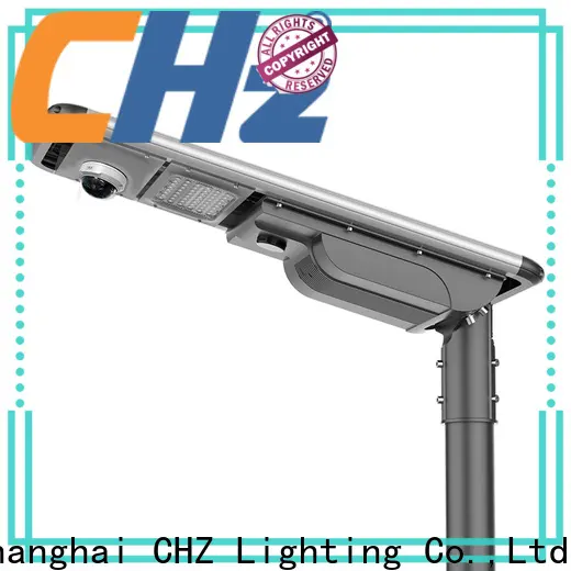 CHZ Lighting integrated solar street light supplier for mountainous 1
