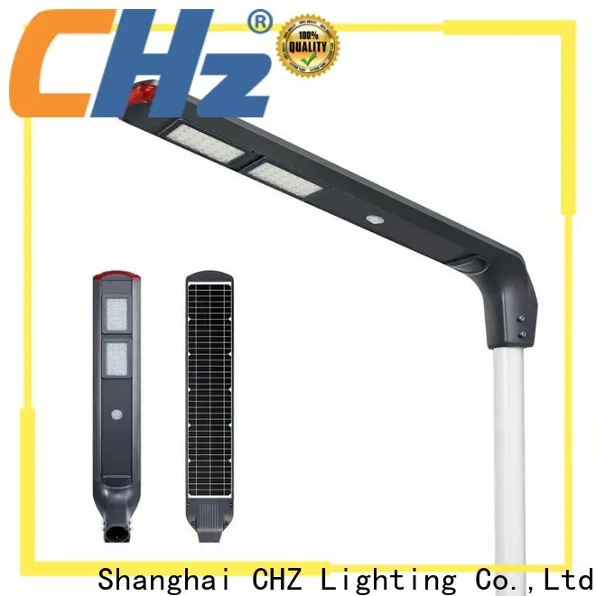 CHZ Lighting all in one solar street light distributor for promotion 1