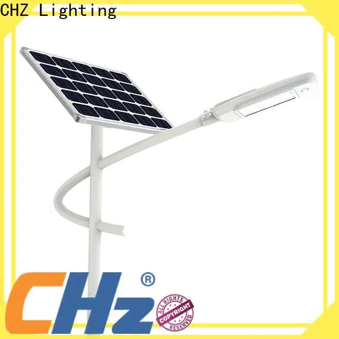 CHZ Lighting solar powered street lighting solution provider for park road 1