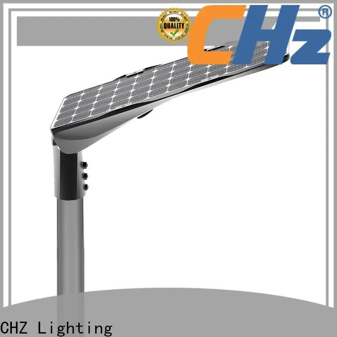 CHZ Lighting outdoor solar powered street lights factory price for park road 1