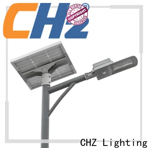 CHZ Lighting Bulk buy solar parking lot light solution provider bulk production 1