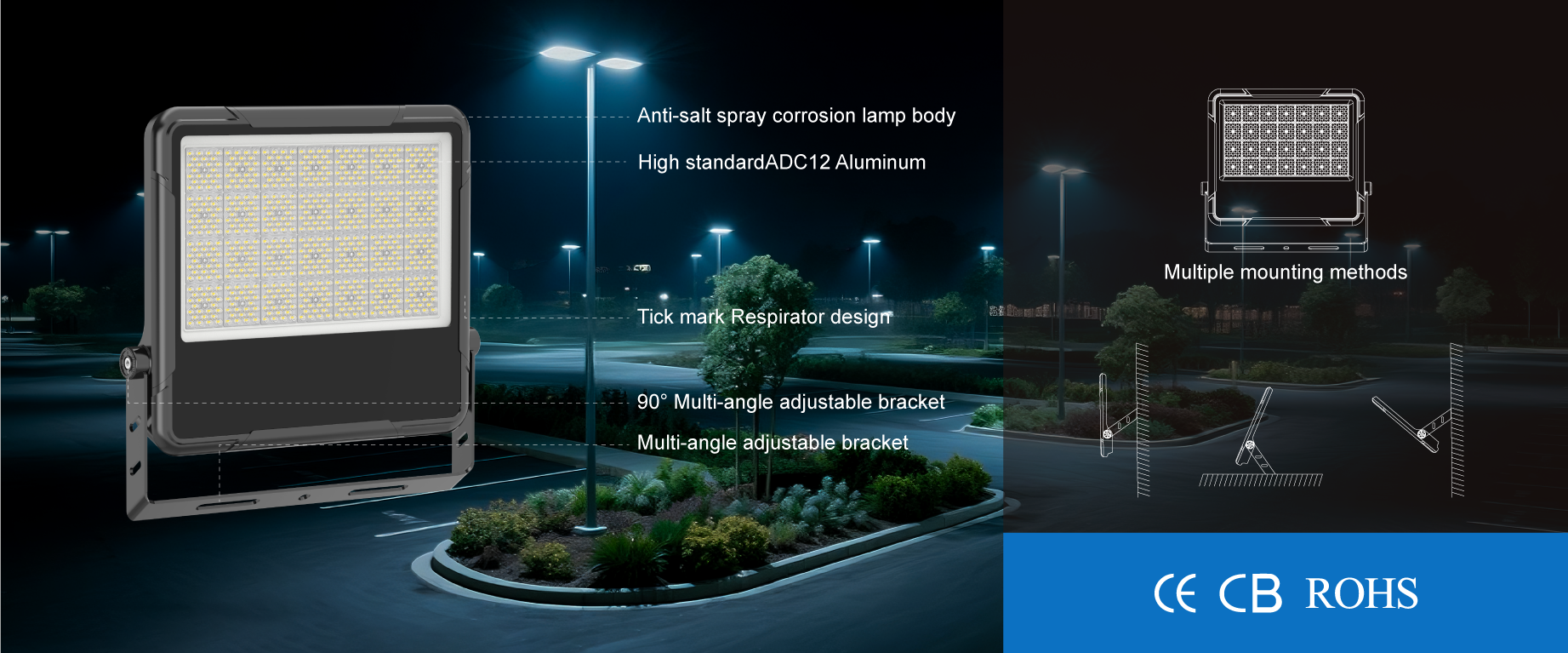 New Flood Light Fl27b | CHZ Lighting
