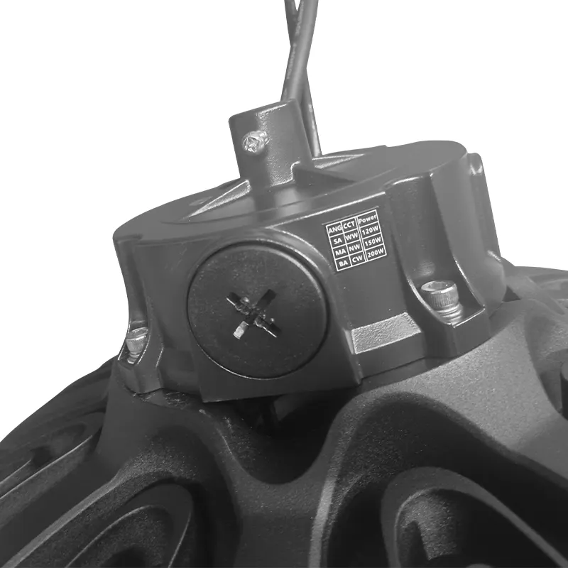 Fornecimento personalizado de luminárias High Bay para fábricas. 8