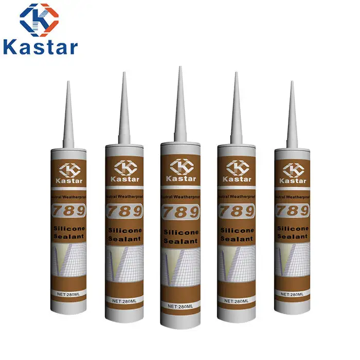 Kastar 789 커튼 월을위한 Weatherproof Neutral Silicone 실란트 1