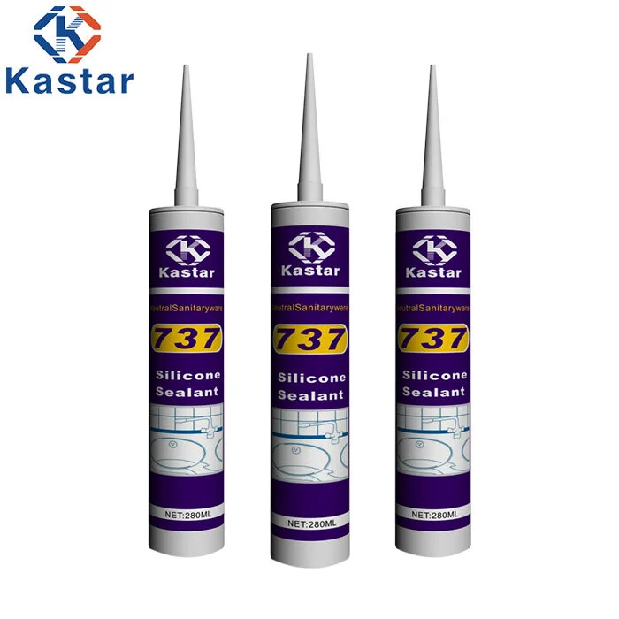 Тюбики & Барабанный прозрачный нейтральный санитарный герметик, силиконовый на продажу 1