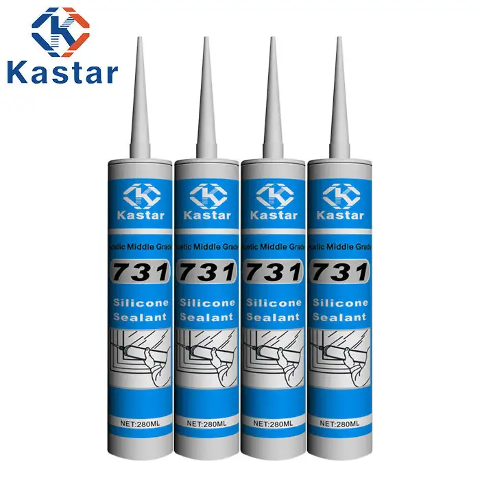 Acid Solidification Silicone Sealant For Glass Windows Bonding 1