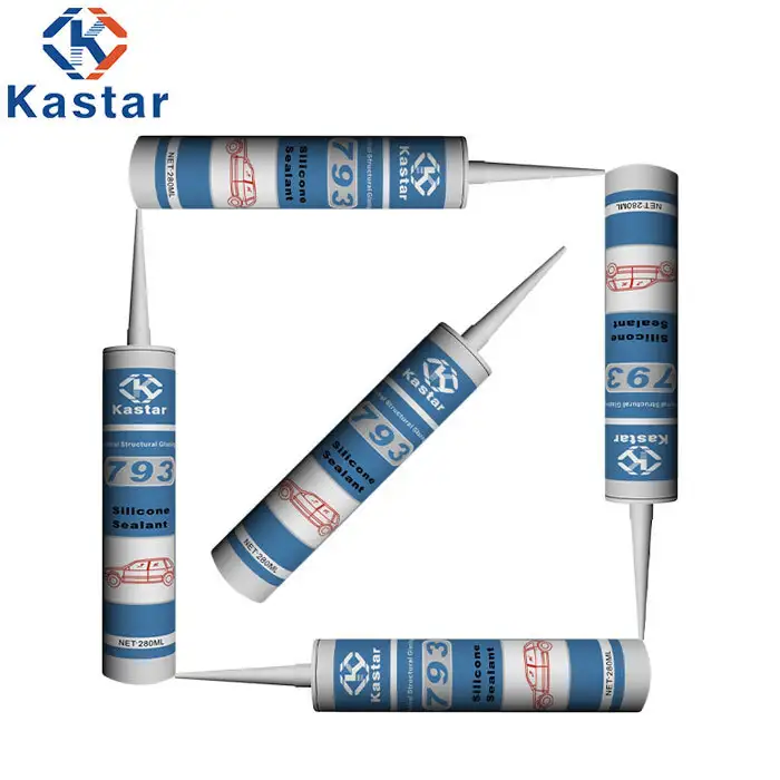 Proveedor de fábrica, sellador de silicona estructural neutro para acristalamiento resistente a la intemperie, no tóxico, a la venta 1