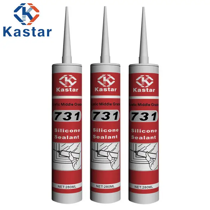 Age Resistance One Component Acetic Silicone Adhesives Wholesale 1