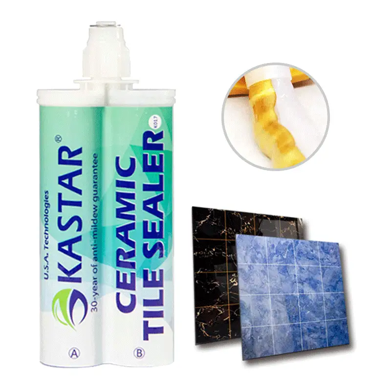 Ivory White Color Mildew Proof Easy Operation Good Flexibility Tile Sealant 1