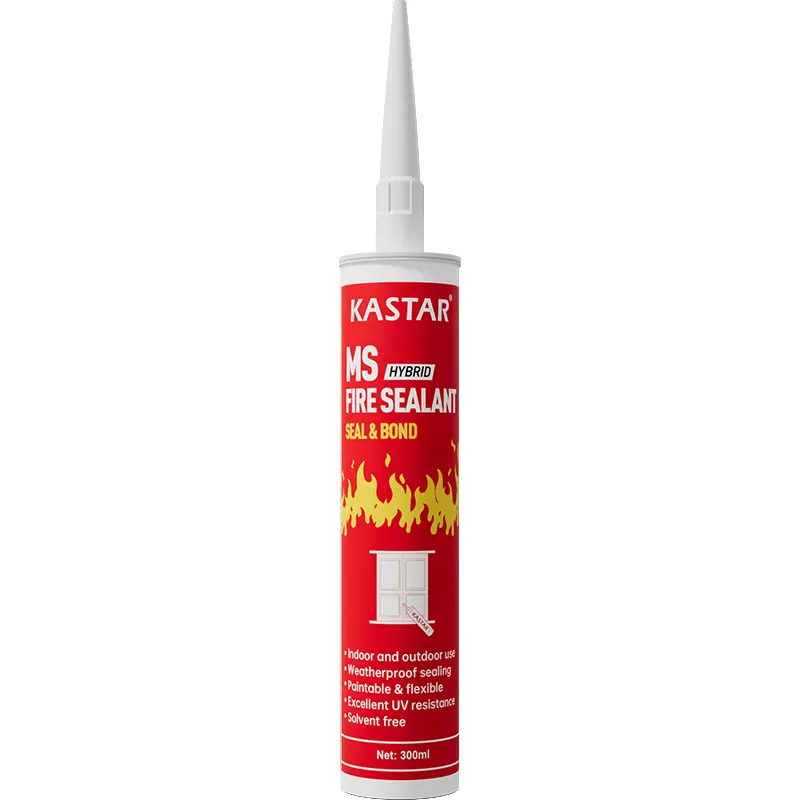 Fireproof Silicone Sealant Black - - Kastar 2