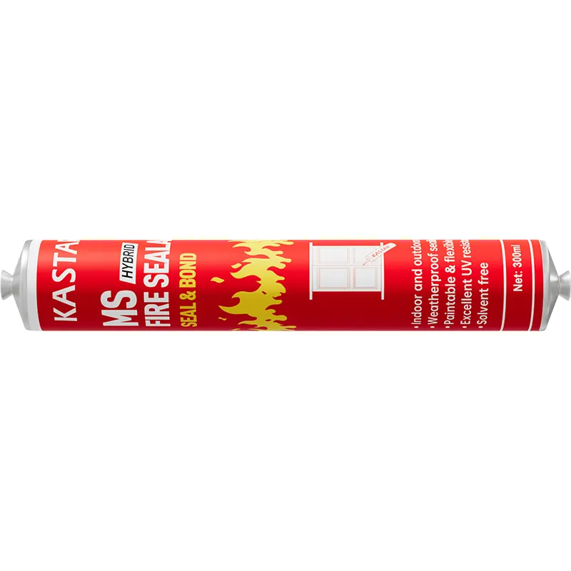 Fireproof Silicone Sealant Black - - Kastar 3
