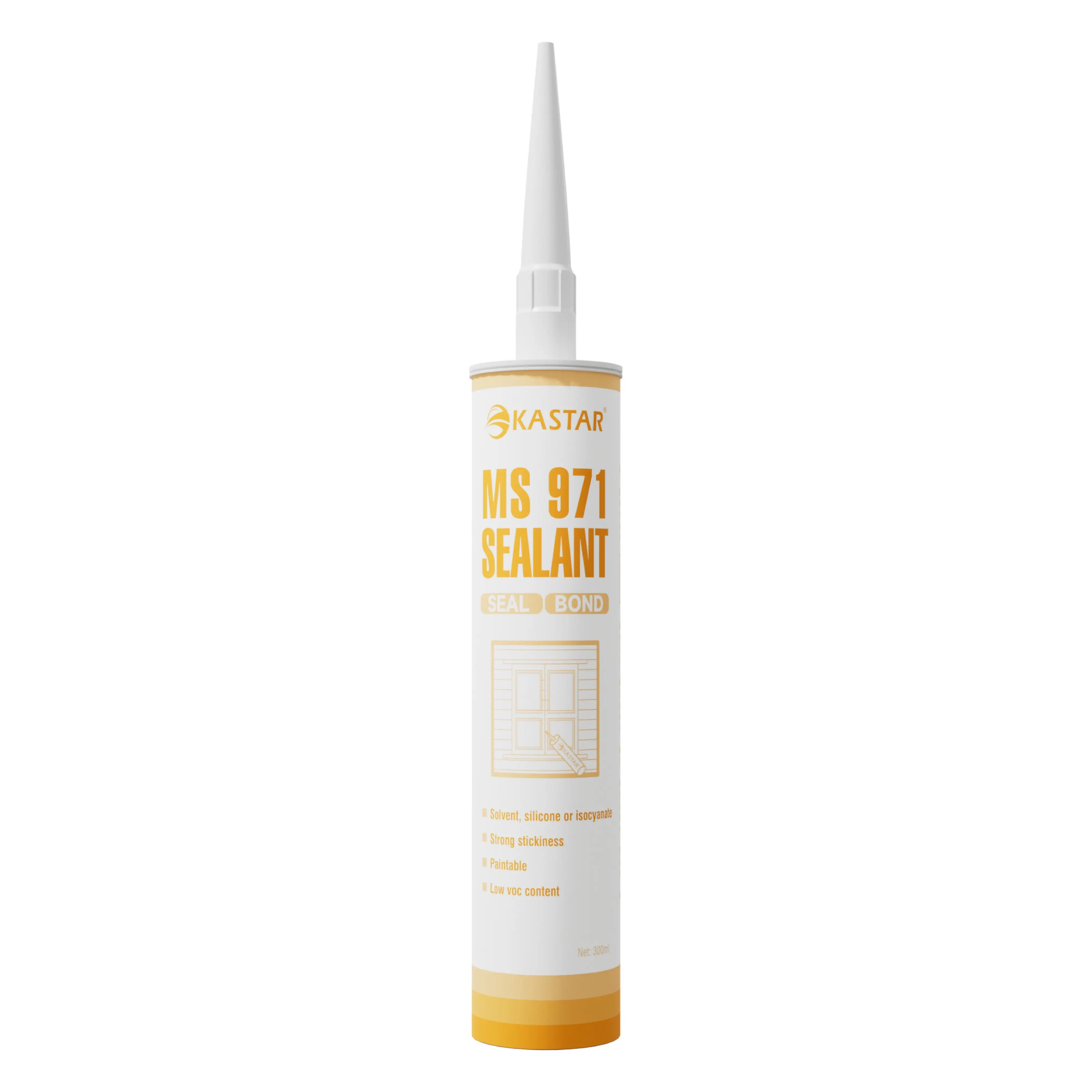 MS Sealant Grey and Other Customized Colors by Kastar 1