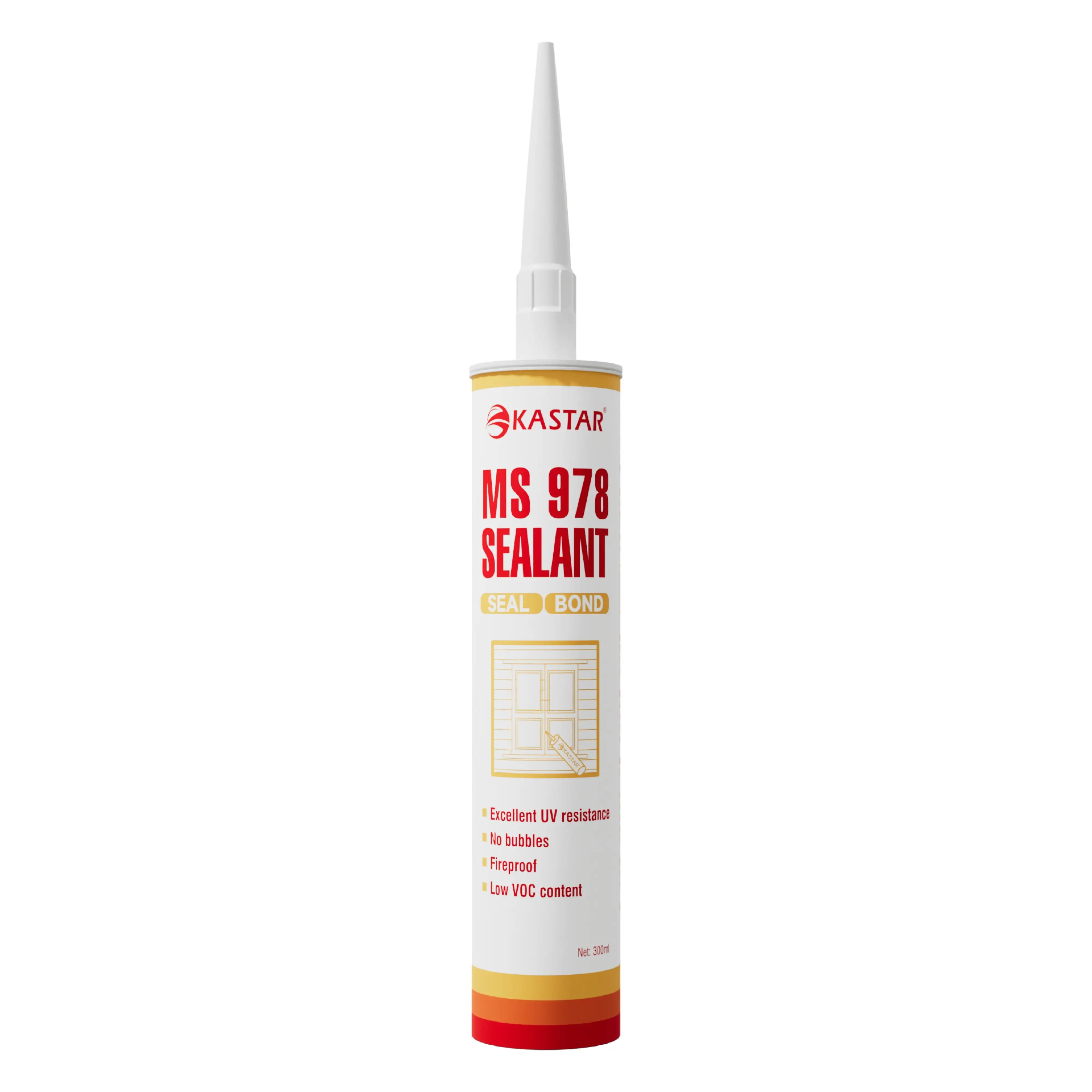 Kastar978 Fire resistant Hybrid MS polymer sealant1 1