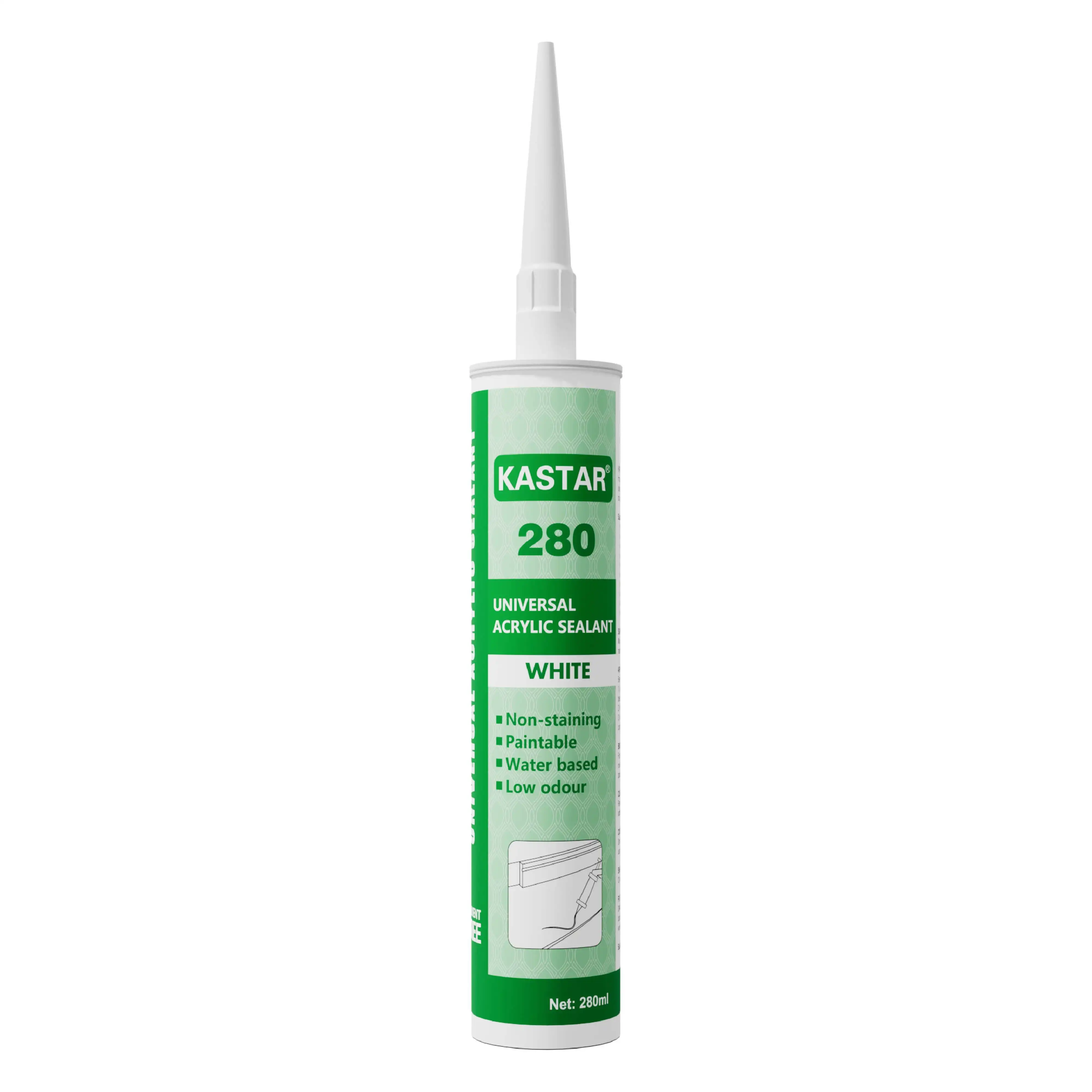 KASTAR280 Universal Acrylic Latex Caulk Sealant 1
