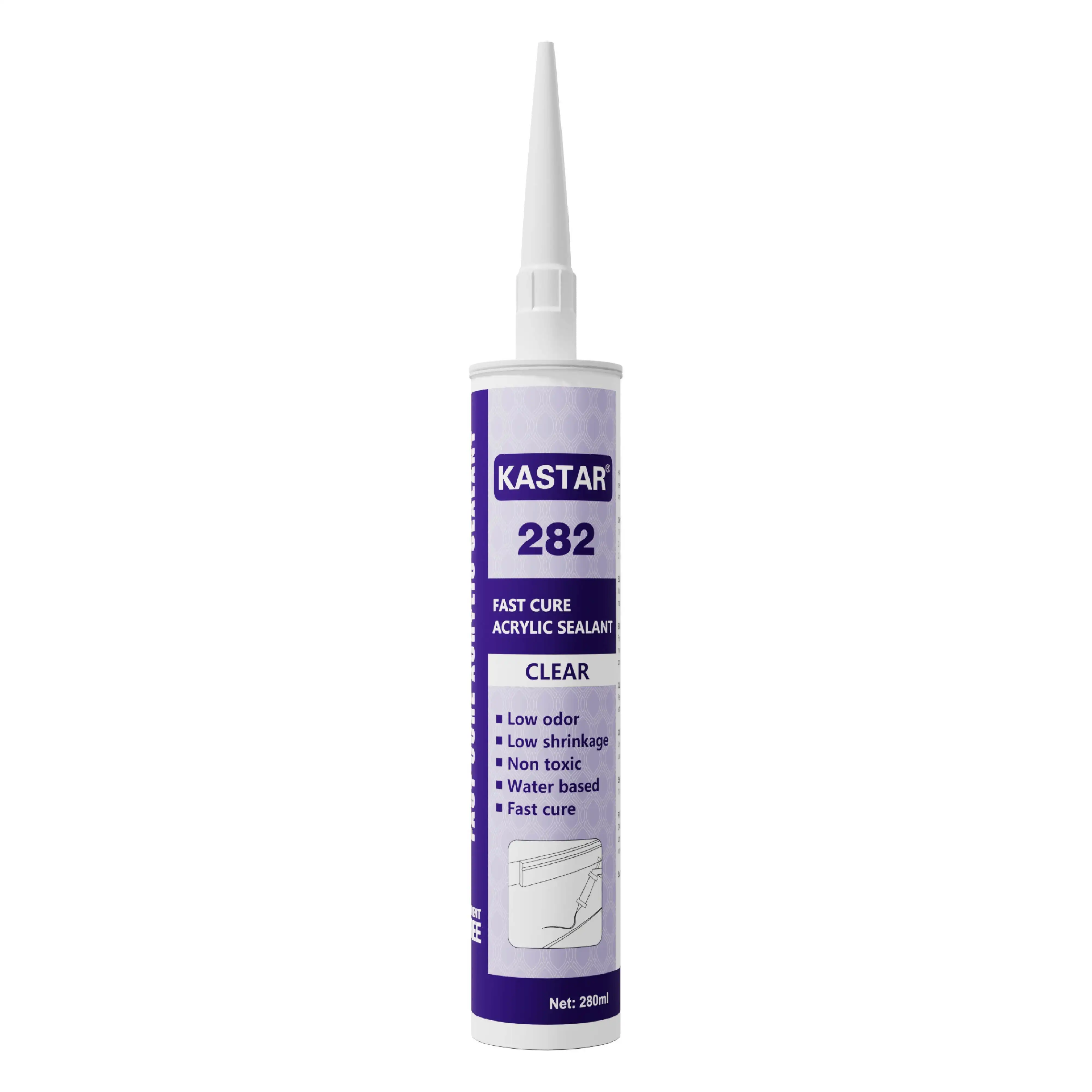 KASTAR282 Fast dry Acrylic Latex Caulk Sealant 1
