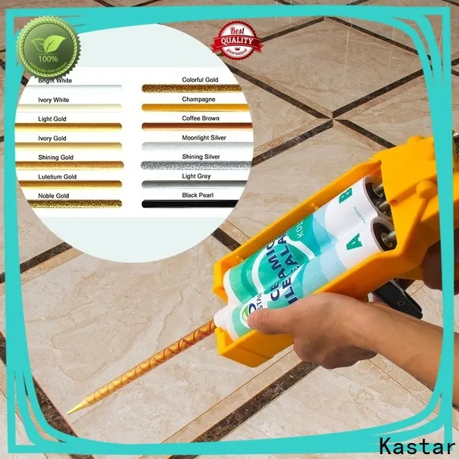 Kastar Hot Sale Shining Silver Color Great Flexibility Water Resistant Grout For Porcelain Tile408 1