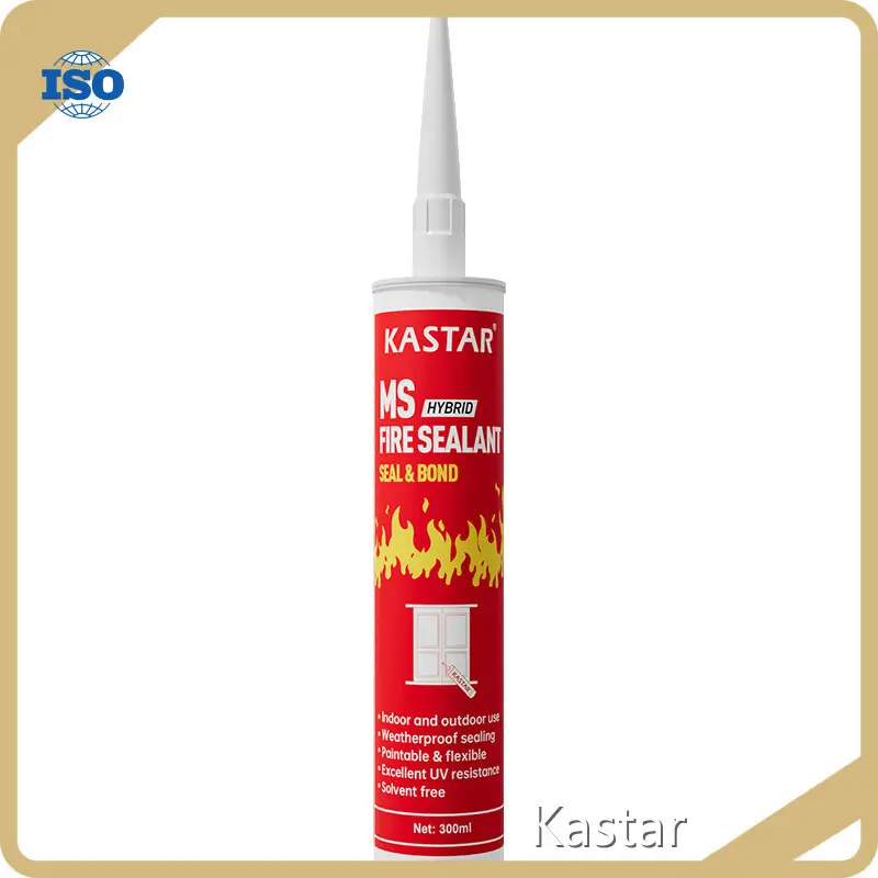 Fireproof Silicone Sealant Black - - Kastar 1
