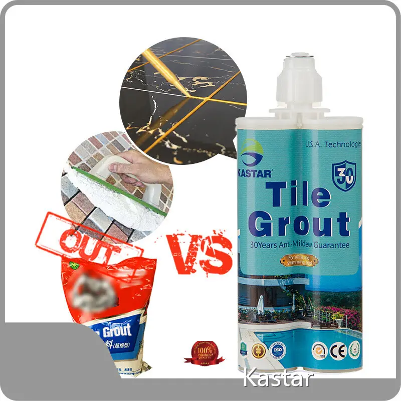 Easy Tile Grout Epoxy Resin + Pigment + Curing Agent - - Kastar 1