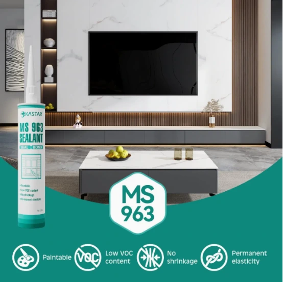 KASTAR MS963 Низькомодульний полімерний герметик MS 1