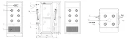 HAOAIRTECH air shower price channel for pallet cargo 3