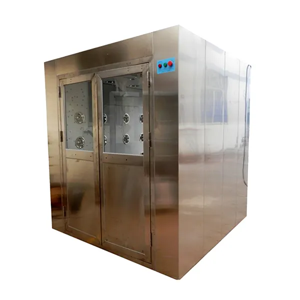 HAOAIRTECH fast rolling air shower system with three side blowing for ten person 3