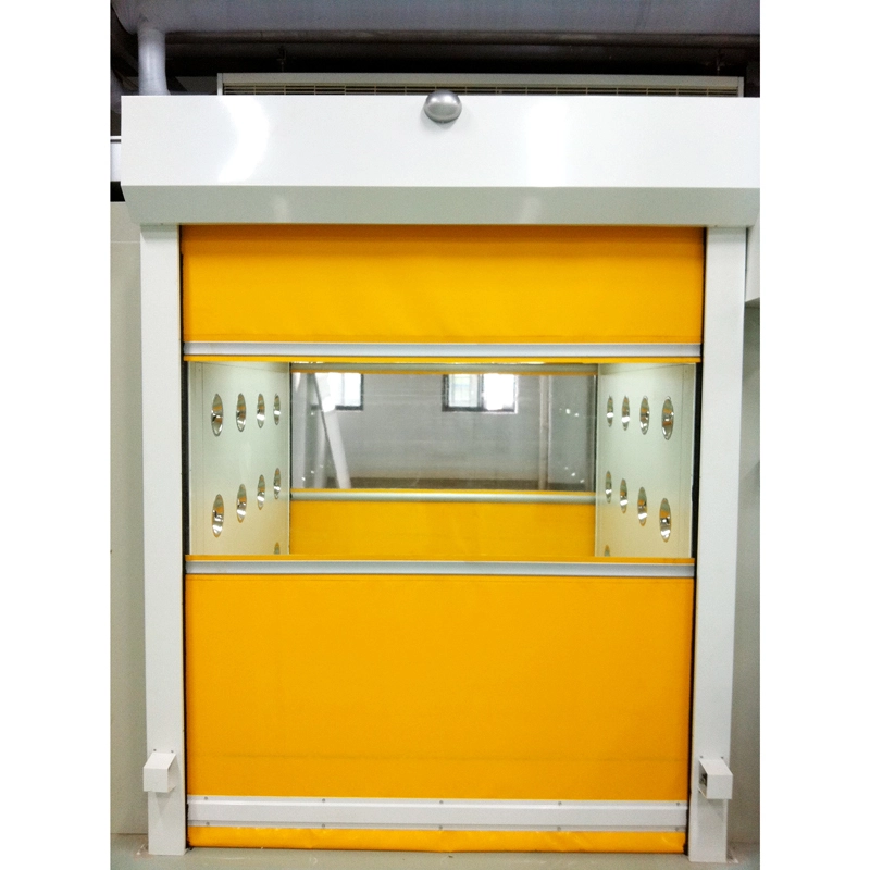 Automatic  Fast-Rolling Door Air Shower For Pallet Cargo 1