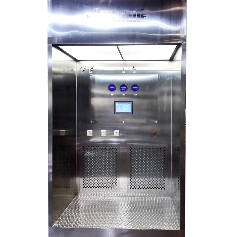 HAOAIRTECH dispensing booth with lcd touchable screen display for dust pollution control 2