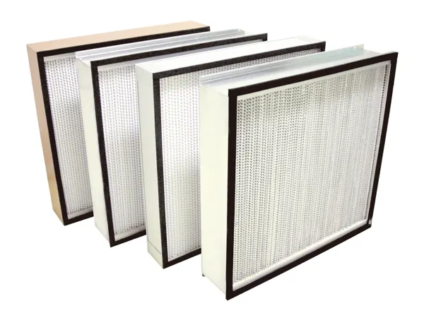 HAOAIRTECH hepa air filter with dop port for electronic industry 4