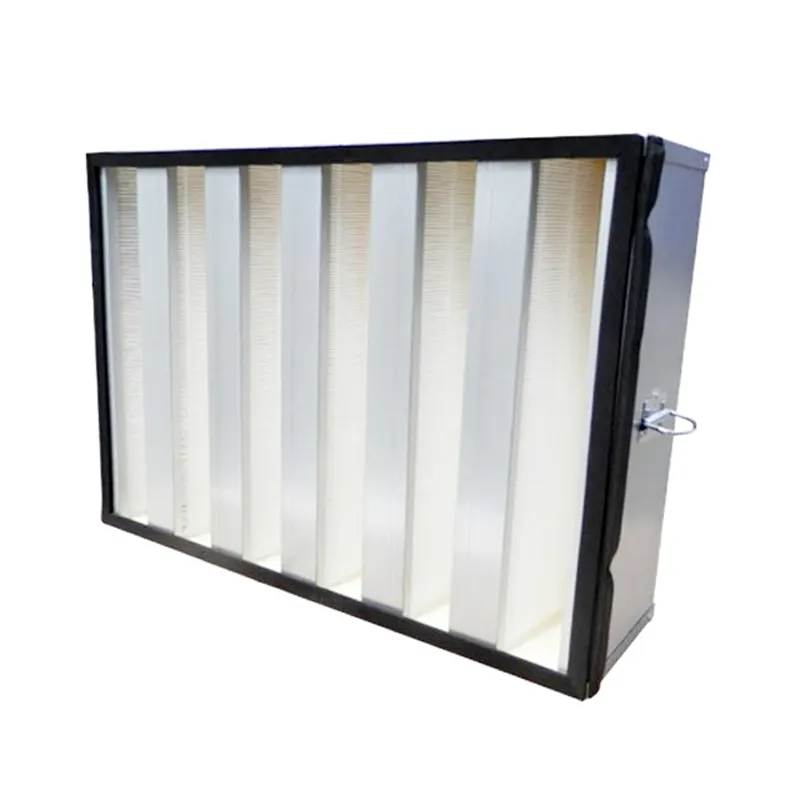HAOAIRTECH disposable ulpa filter with al clapboard for dust colletor hospital 4