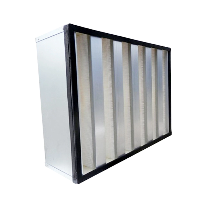V Bank HEPA Air Filter With Big Air Volume 1