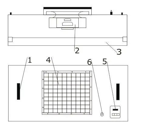 High Efficiency Fan Filter Units with HEPA filter 3