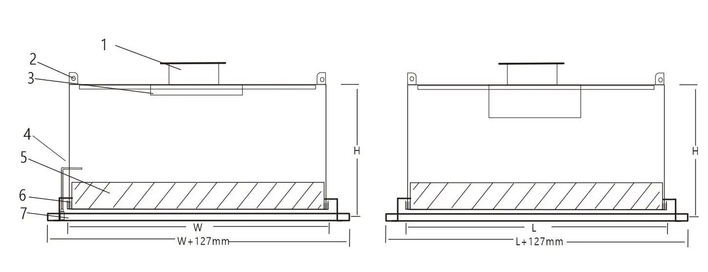 HAOAIRTECH fan filter fan unit with central air conditioning for for non uniform clean rooms 3