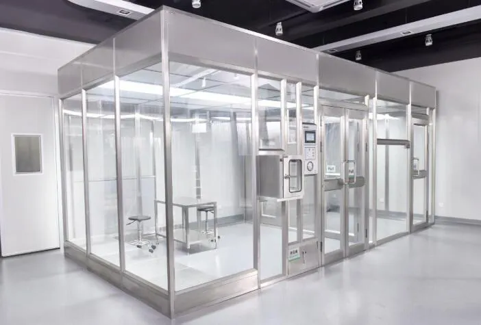 HAOAIRTECH simple softwall cleanroom enclosures for semiconductor factory 8
