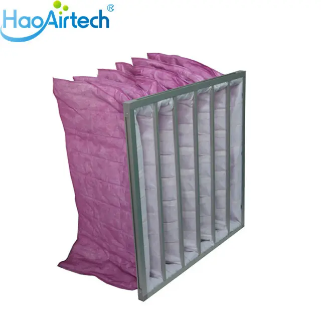 Synthetic Fiber Secondary Bag Air Filter with Multi Pocket 5